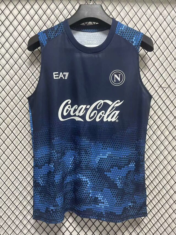 AAA Quality Napoli 24/25 Dark Blue Vest Jersey